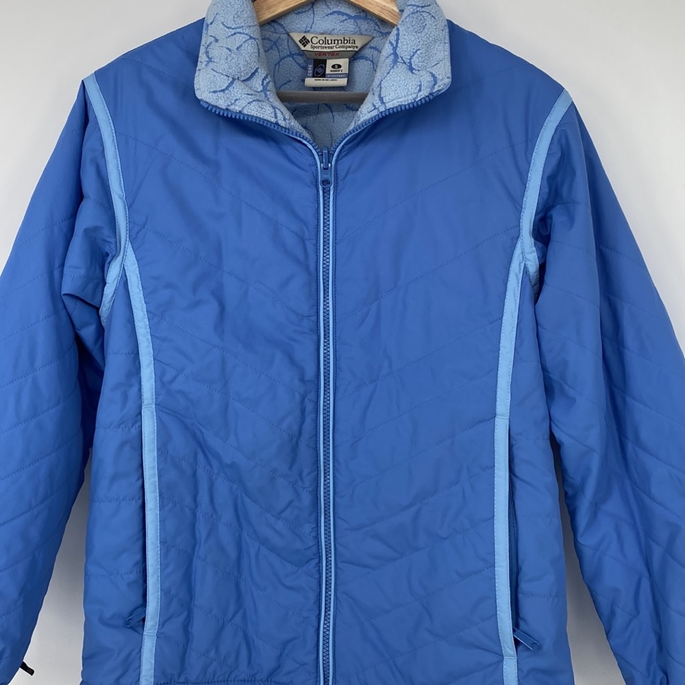 Columbia Blue Vertex Quilted Core Interchange Coat - Picture 3 of 13